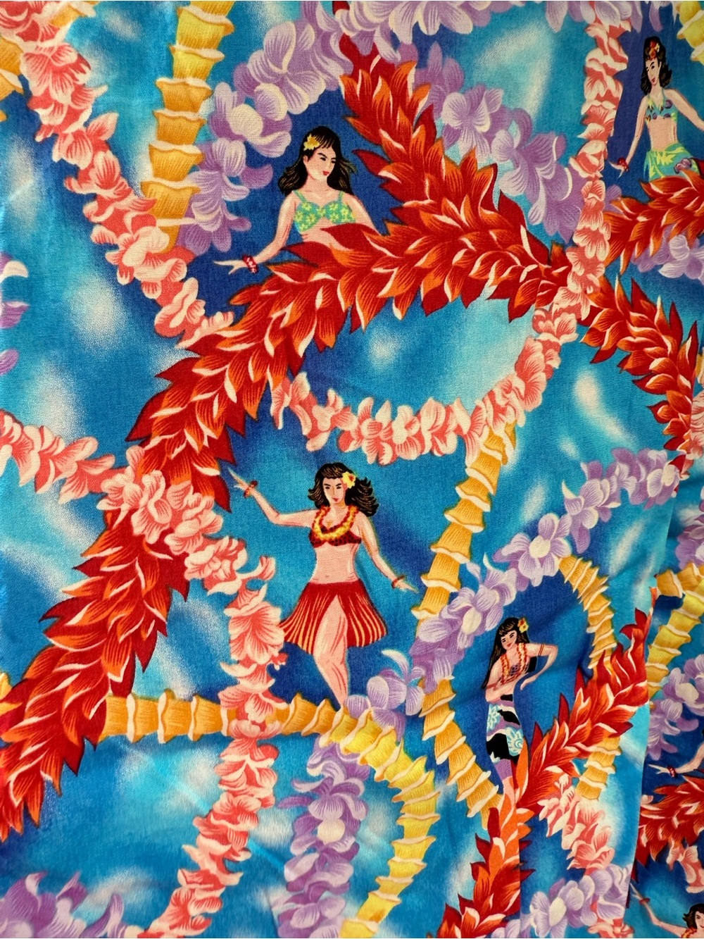 🌴Hawaiian Tropical Sarong Wrap Skirt🌴 - Picture 4 of 6